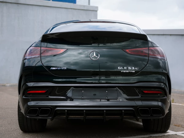MERCEDES BENZ GLE 63 S - вид сзади