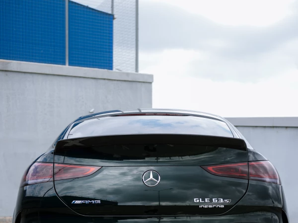 MERCEDES BENZ GLE 63 S - вид сзади